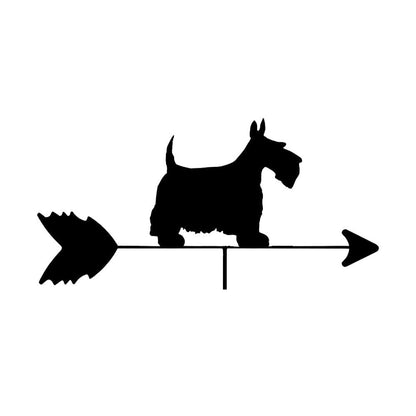 Scottish Terrier Dog Stainless Steel Weathervane
