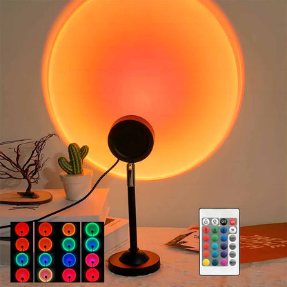 Sunset Projection LED Table Lamp