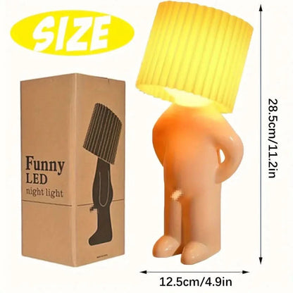Cheeky Male Figure LED Night Lamp