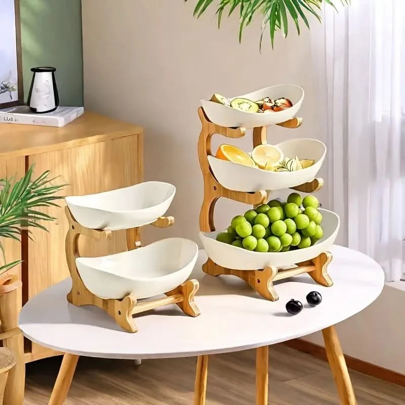 Tiered Fruit & Dessert Serving Stand