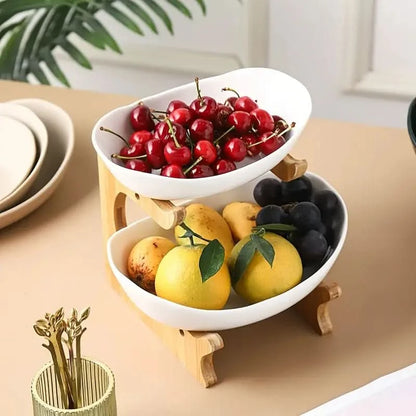 Tiered Fruit & Dessert Serving Stand