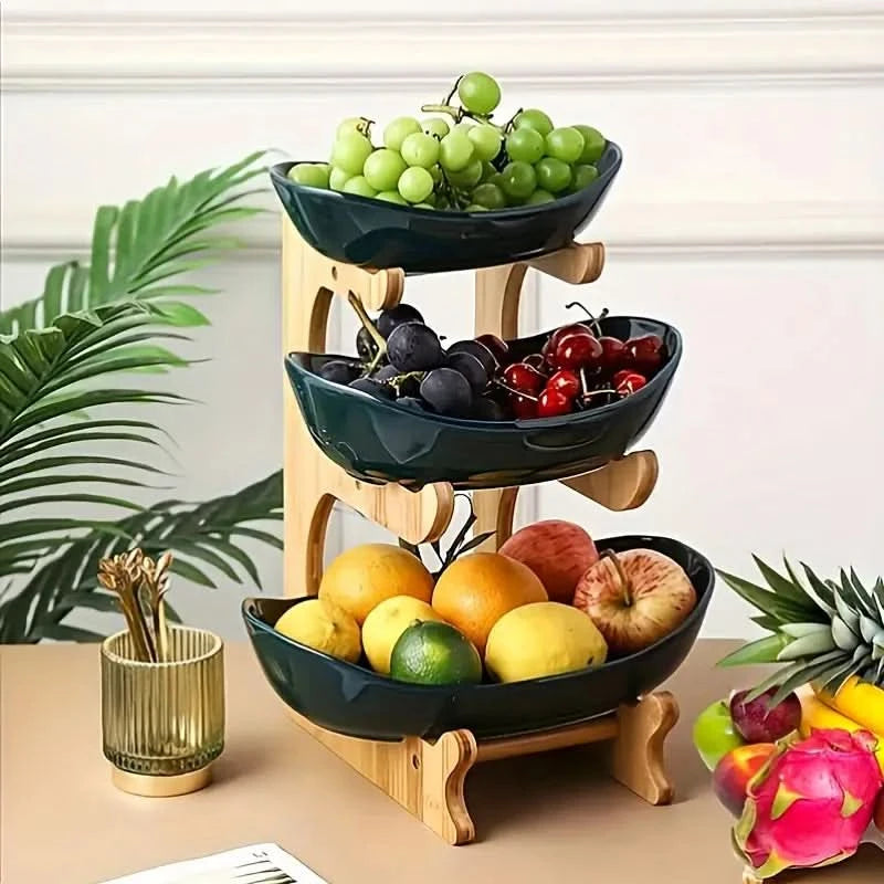 Tiered Fruit & Dessert Serving Stand