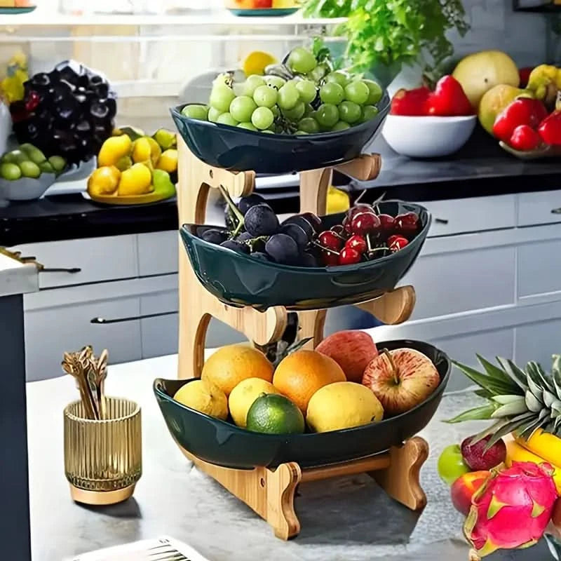 Tiered Fruit & Dessert Serving Stand