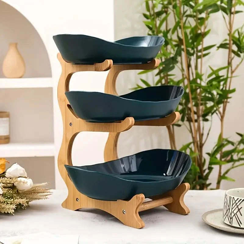 Tiered Fruit & Dessert Serving Stand