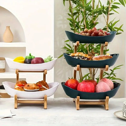 Tiered Fruit & Dessert Serving Stand