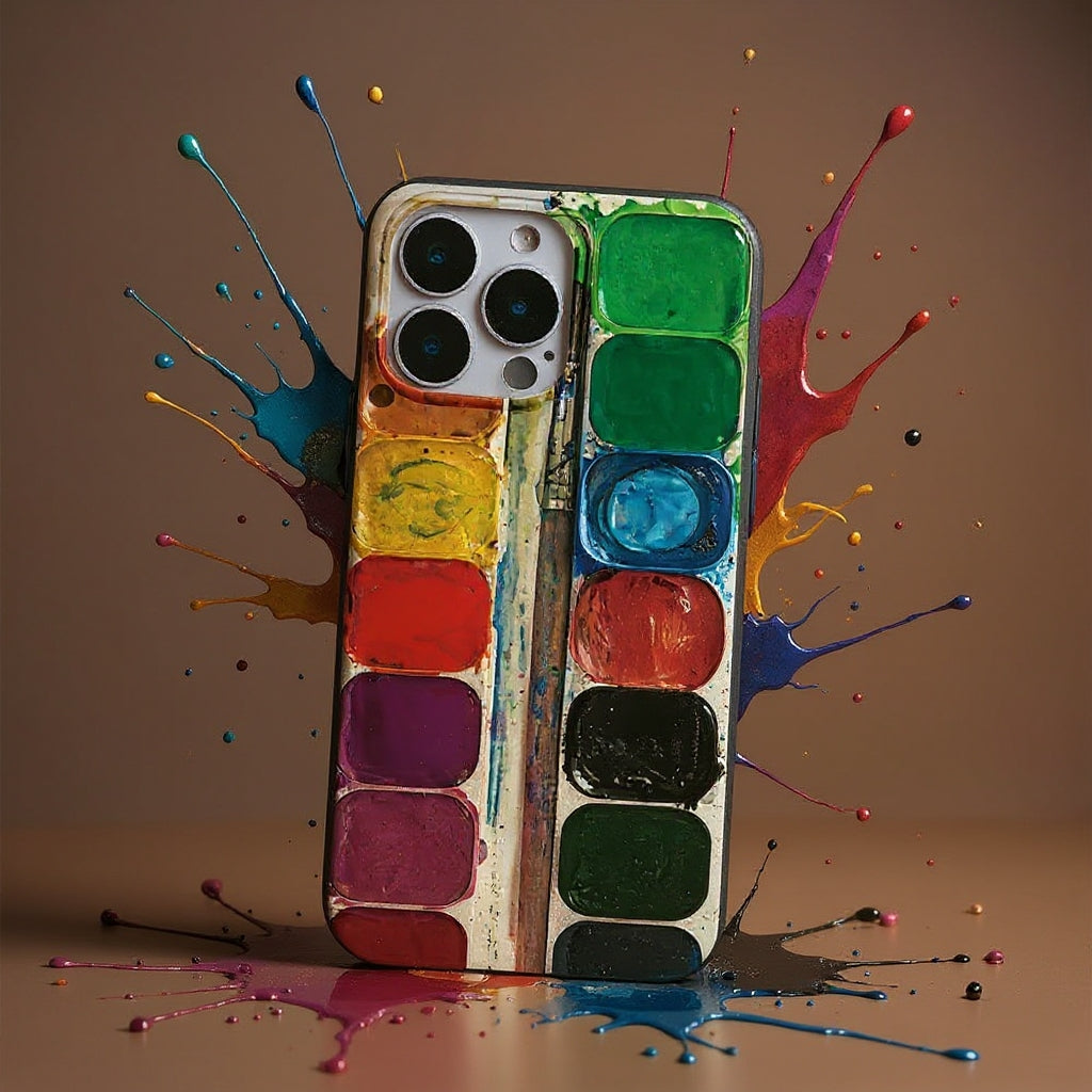 Paint Palette Style Phone Case