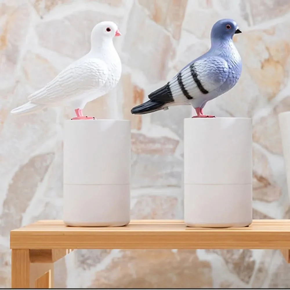 Pigeon-Shaped Decorative Soap Dispenser