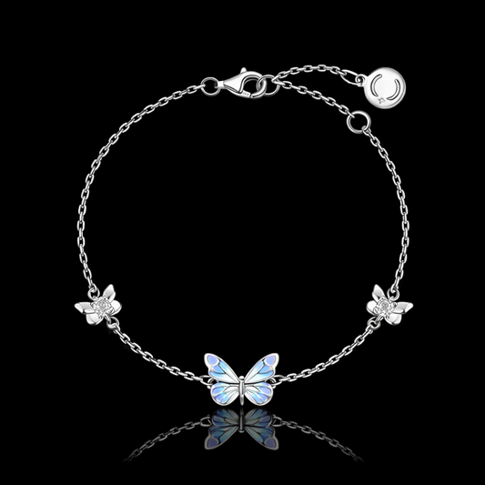 Purple Butterfly Luminescent Bracelet