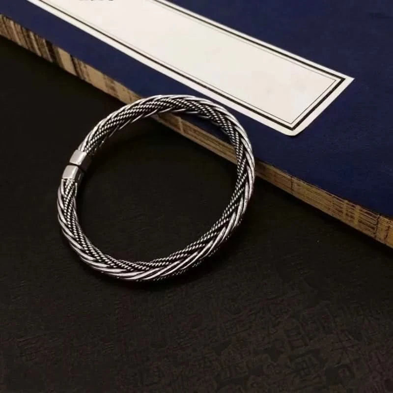 Ragnar Lothbrok 999 Fine Silver Bracelet