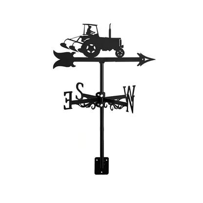 Tractor Farm Equipment Stainless Steel Weathervane