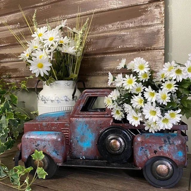 Vintage Truck Planter Pot