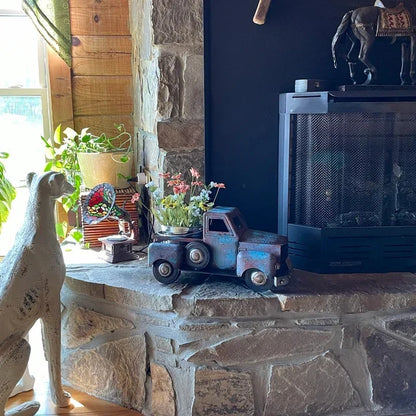 Vintage Truck Planter Pot