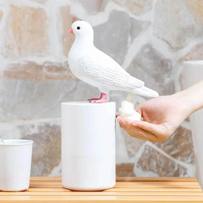 Pigeon-Shaped Decorative Soap Dispenser