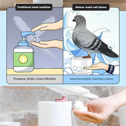 Pigeon-Shaped Decorative Soap Dispenser