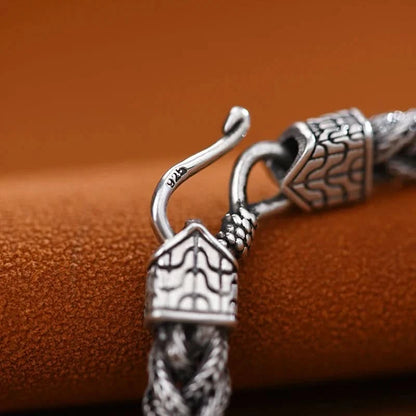 Threads of Fate 925 Sterling Silver Bracelet