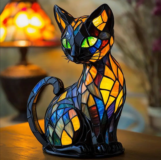 Glowing Cat Decorative Table Lamp
