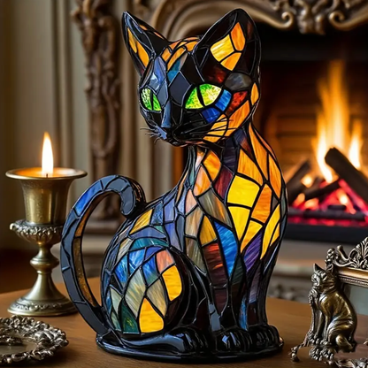 Glowing Cat Decorative Table Lamp