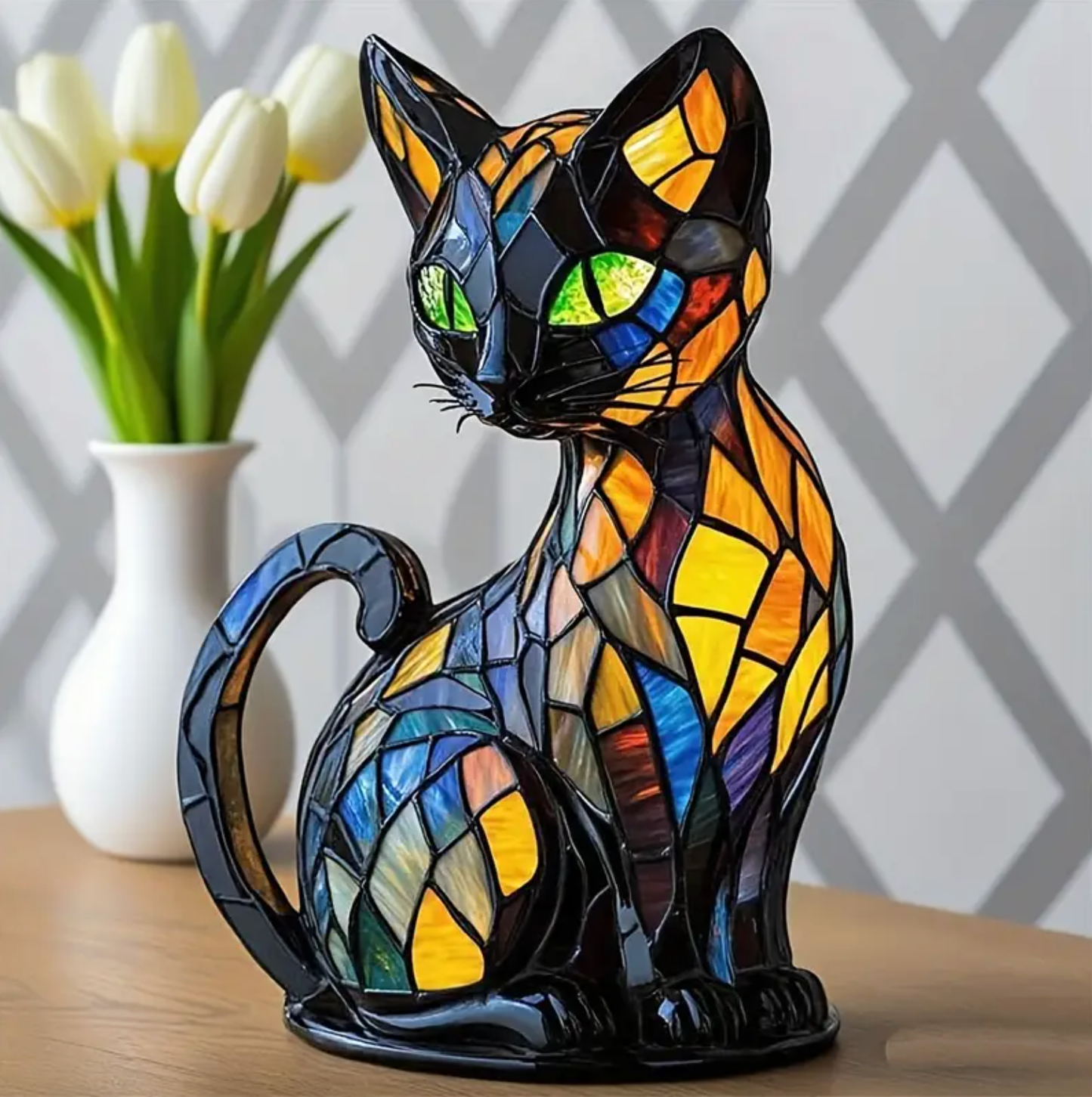 Glowing Cat Decorative Table Lamp