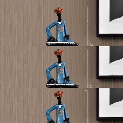 Abstract Jazz Musician Wall Art