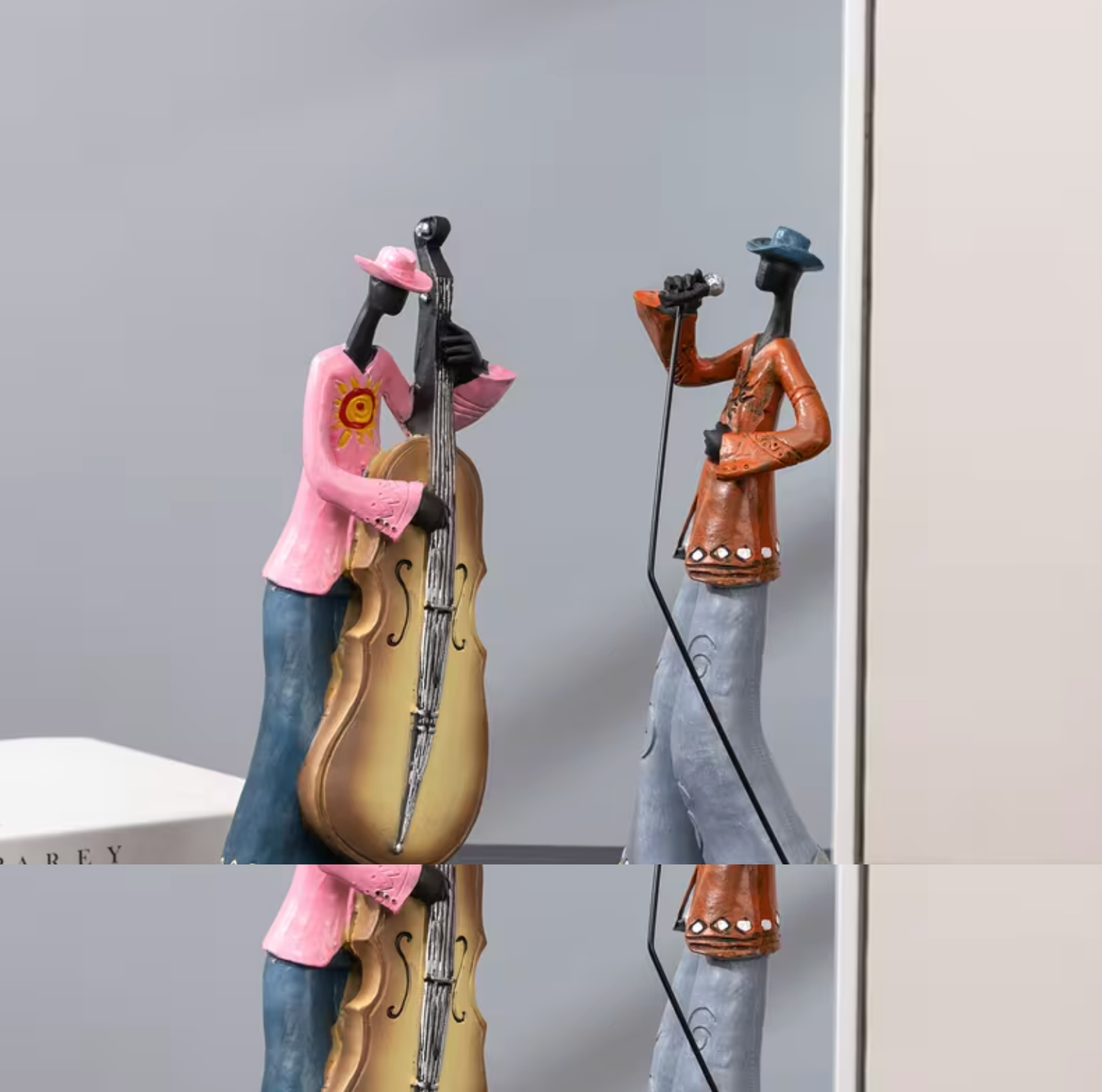 Abstract Jazz Musician Wall Art