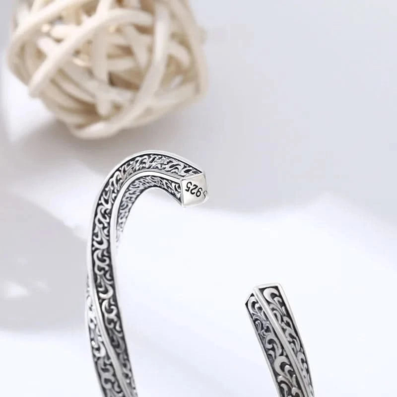 Freyr The Lord of Plenty 925 Sterling Silver Bracelet