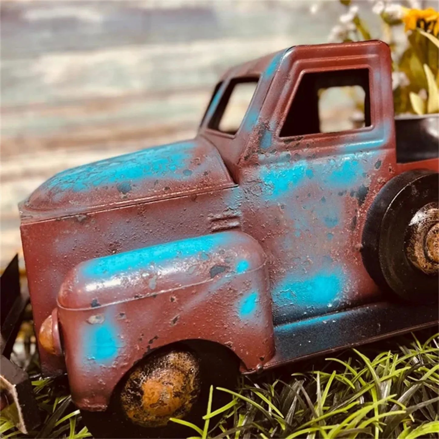 Vintage Truck Planter Pot