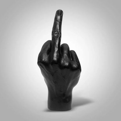 ArtZ® I Have A Bad Attitude Sculpture Middle Finger Sculpture