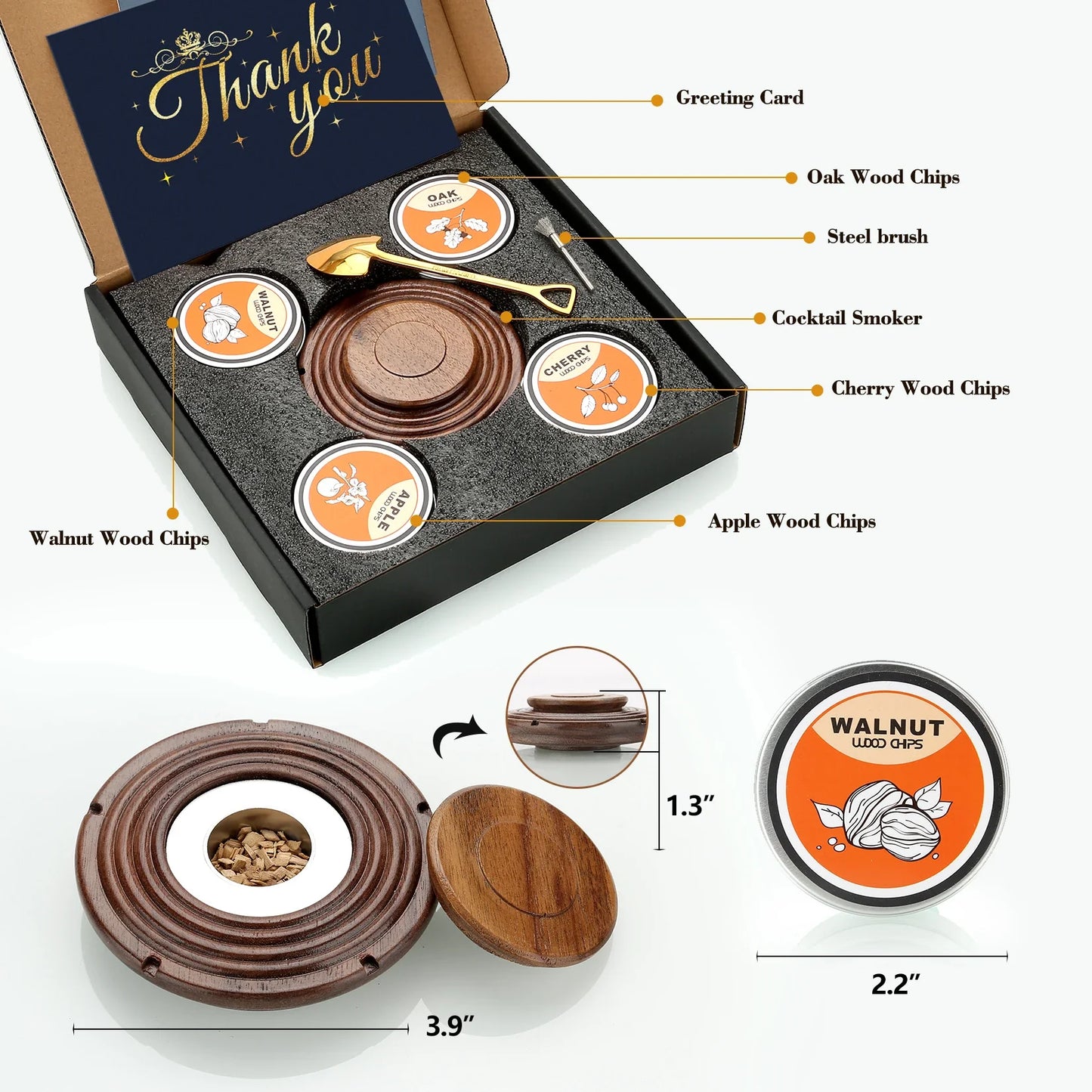 Smoke Infuser Cocktail Smoker Kit