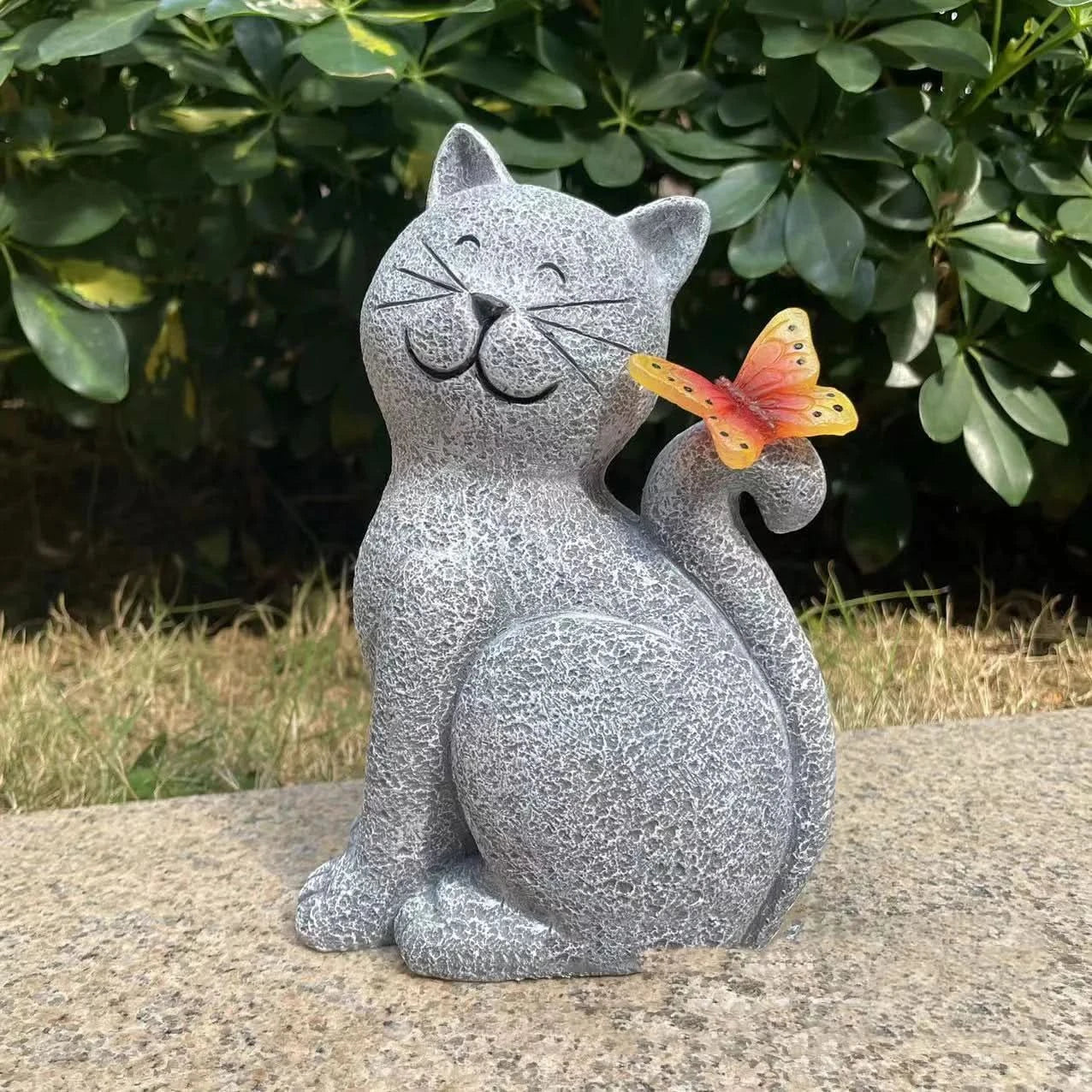 Solar Powered Cat Outdoor Garden Light