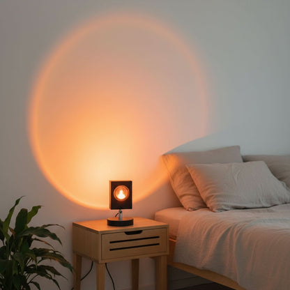 Sunset Halo Projection LED Table Lamp
