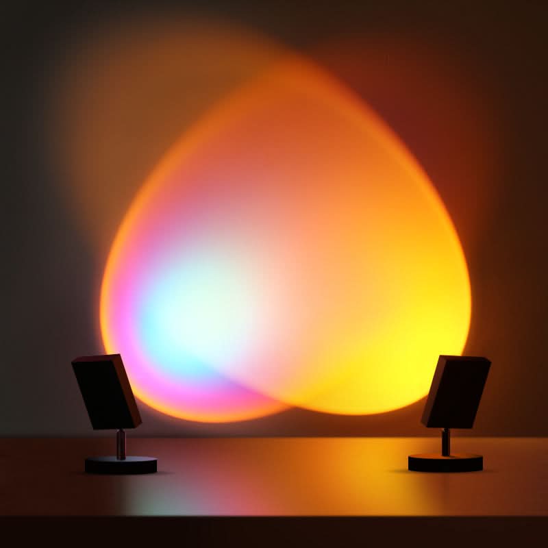 Sunset Halo Projection LED Table Lamp