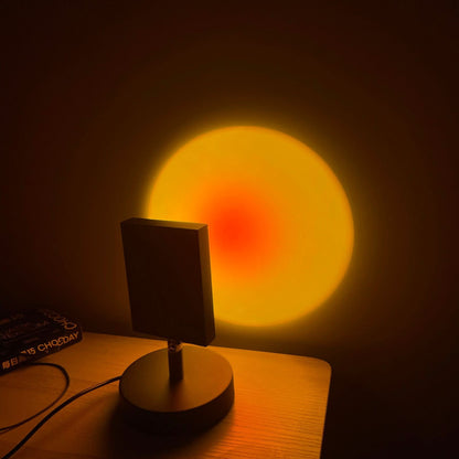 Sunset Halo Projection LED Table Lamp