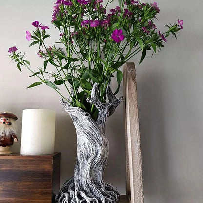 Tree-Shaped Decorative Vase
