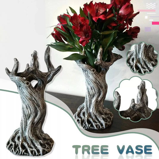 Tree-Shaped Decorative Vase