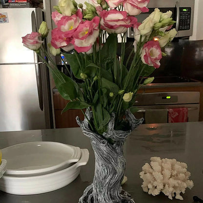 Tree-Shaped Decorative Vase