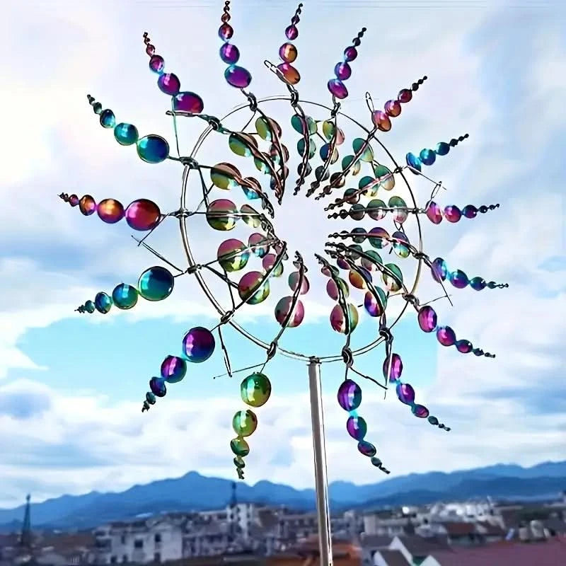 Twilight Twirl Outdoor Decorative Wind Spinner