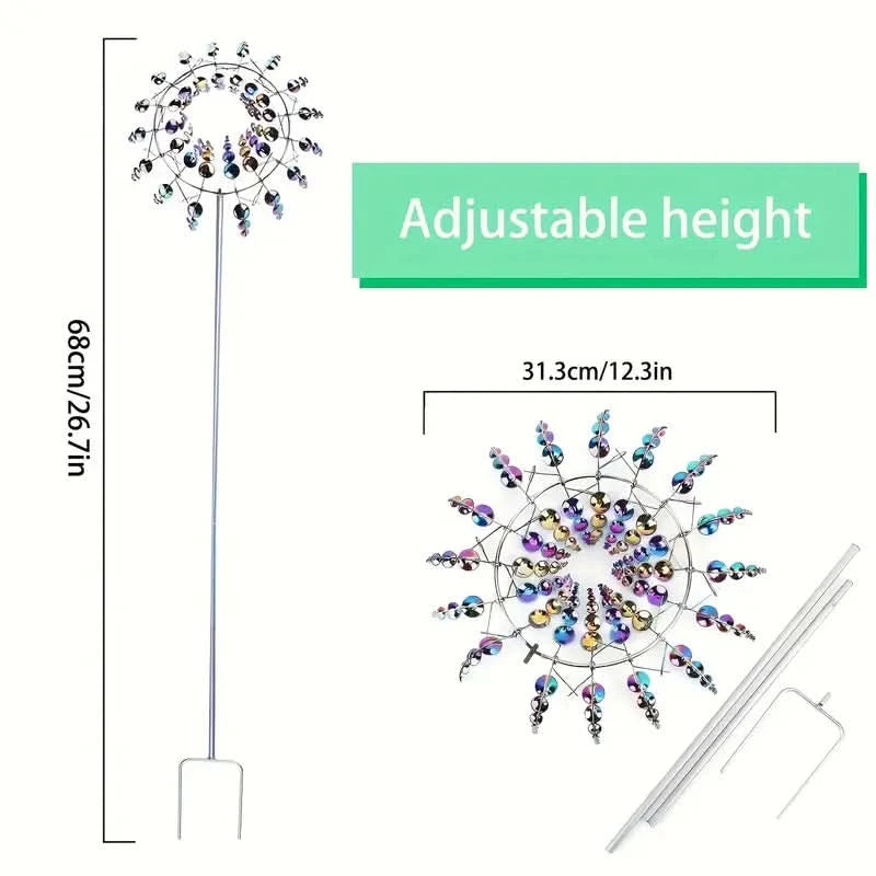 Twilight Twirl Outdoor Decorative Wind Spinner