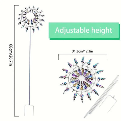 Twilight Twirl Outdoor Decorative Wind Spinner