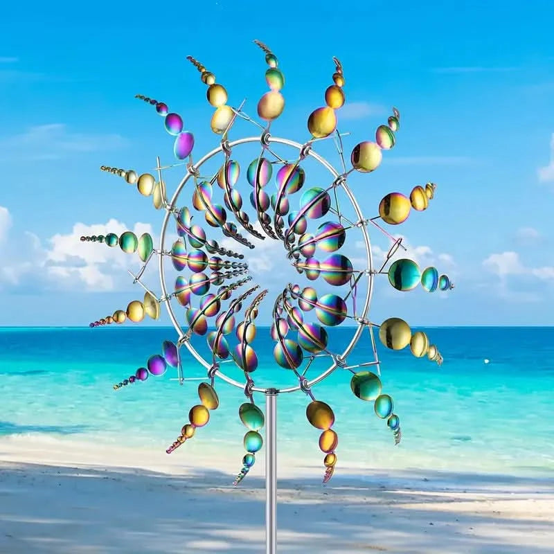 Twilight Twirl Outdoor Decorative Wind Spinner