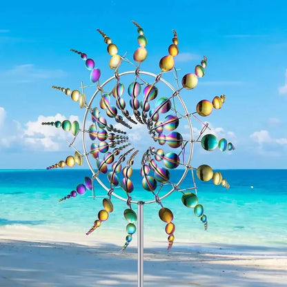 Twilight Twirl Outdoor Decorative Wind Spinner