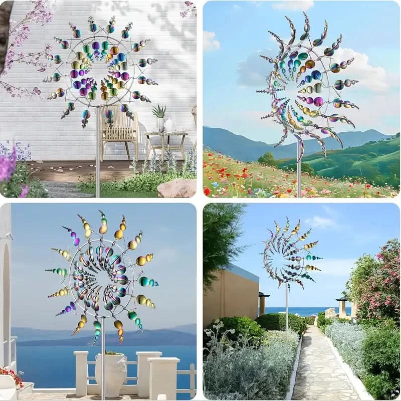 Twilight Twirl Outdoor Decorative Wind Spinner
