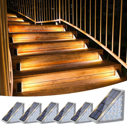 Solar Step Pathway Outdoor Lights