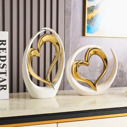 Whispering Hearts - Porcelan Symbol of Love