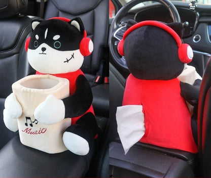 Dog Shaped 3-in-1 Car Storage Box