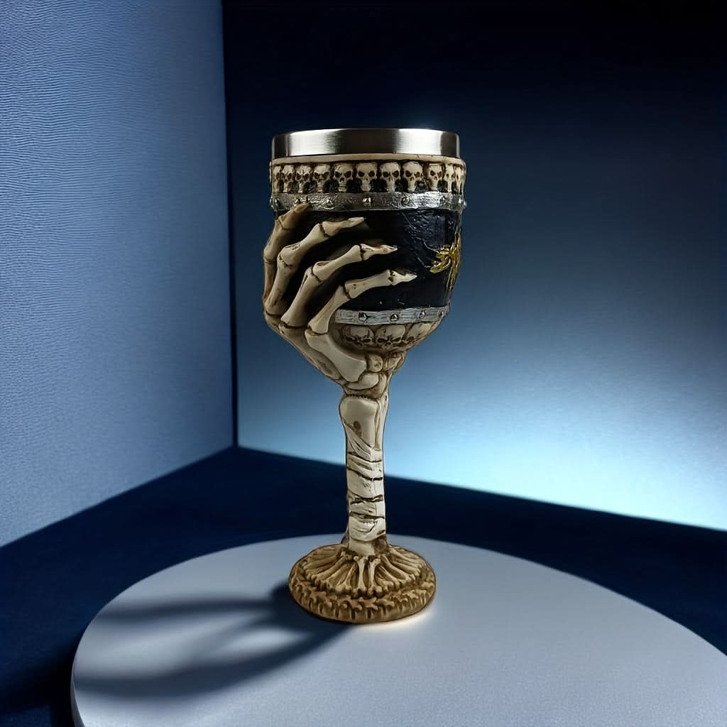 Gothic Skull Goblet Cup