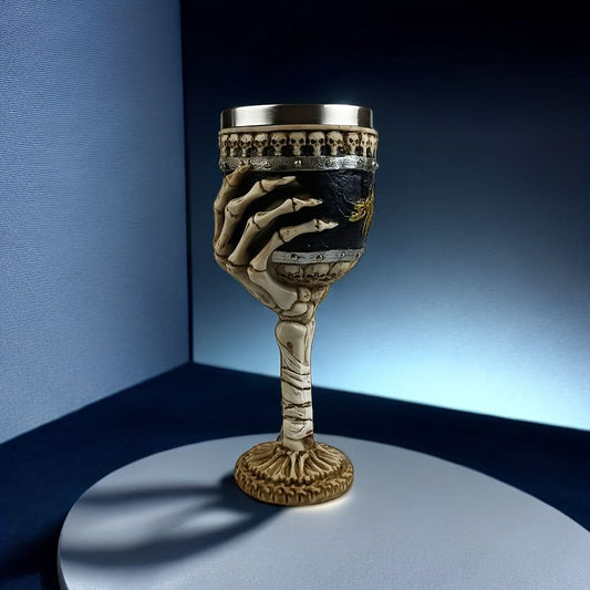 Gothic Skull Goblet Cup