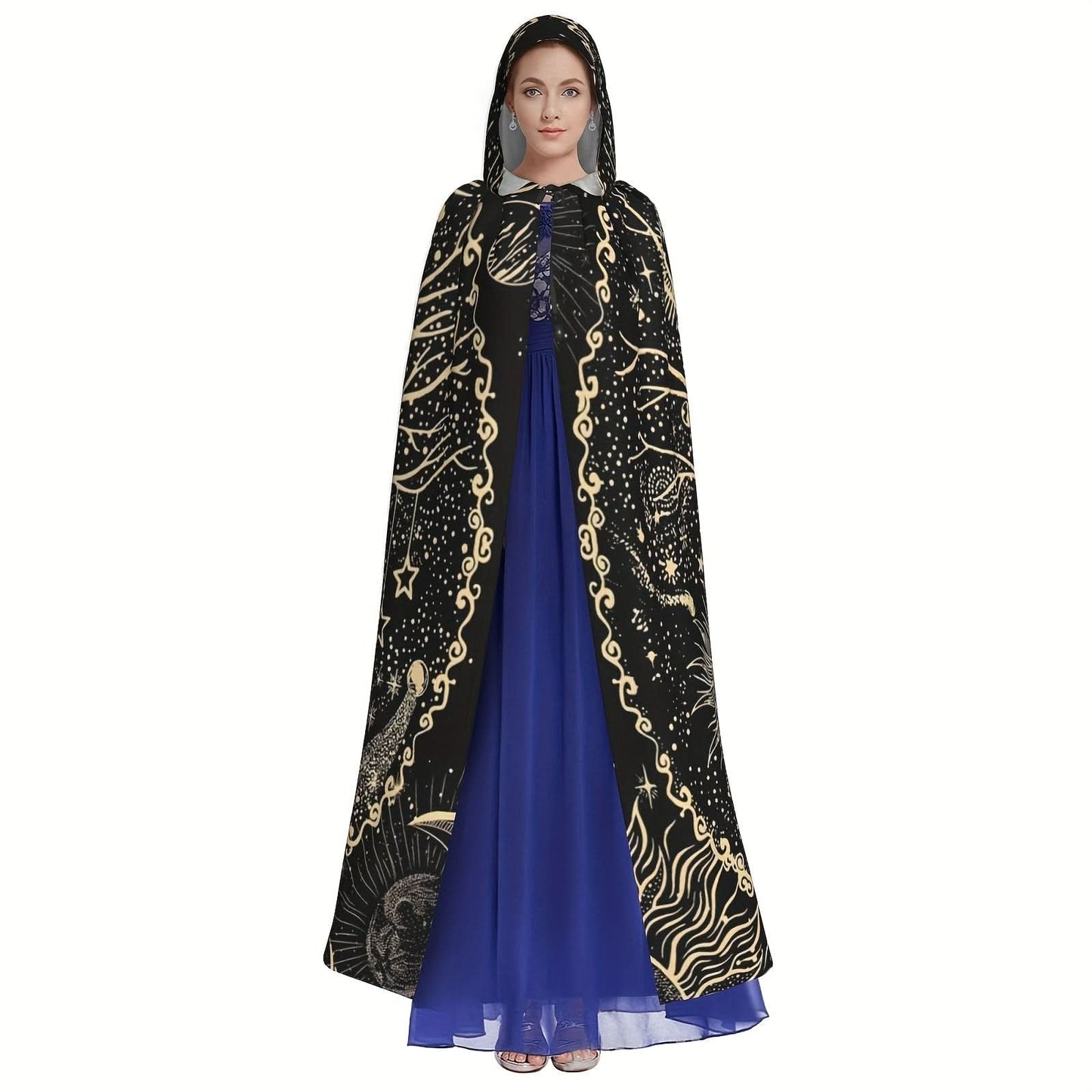 Tree of Life Celestial Hooded Robe Cloak