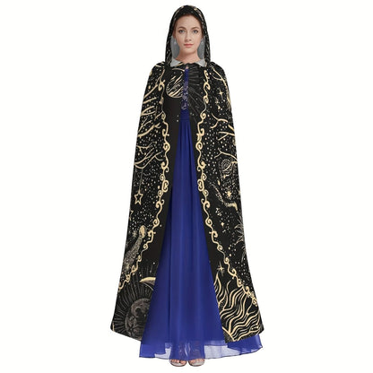 Tree of Life Celestial Hooded Robe Cloak