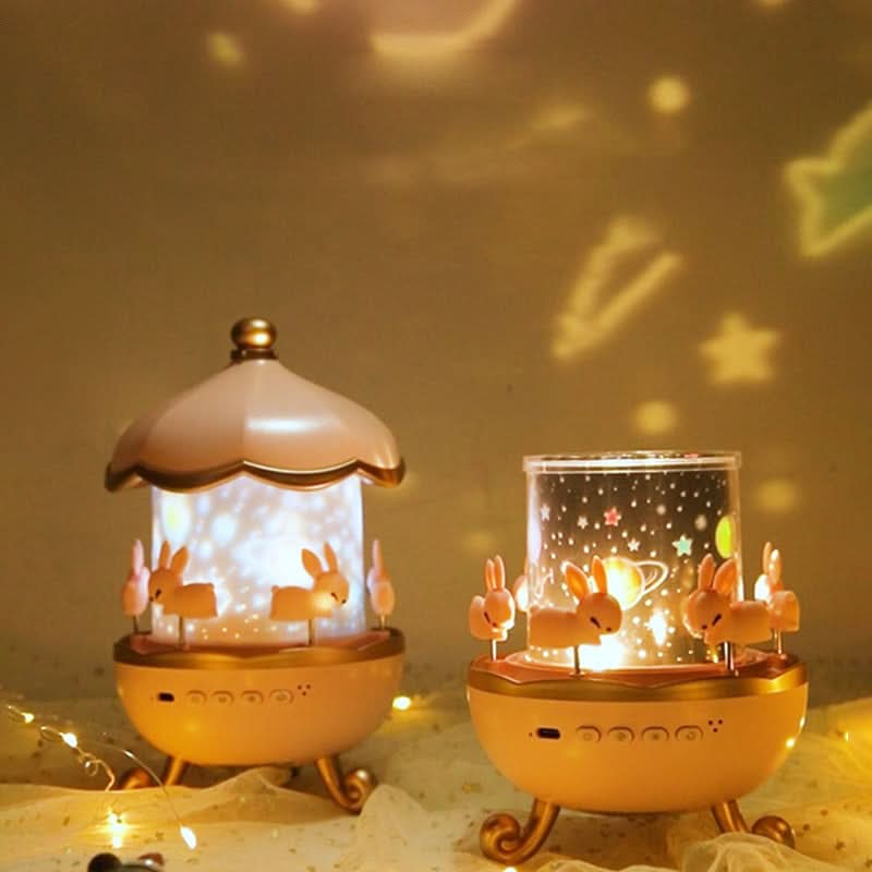 Rotating Star Projection Night Lamp