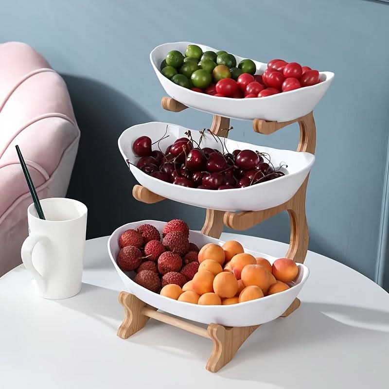 Tiered Fruit & Dessert Serving Stand